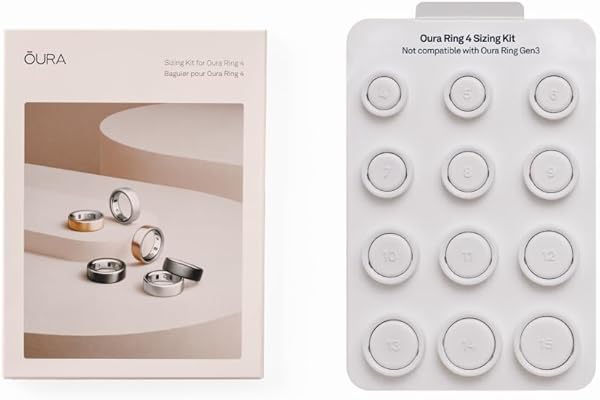 Oura Ring 4 Sizing Kit - Size Before You Buy The Oura Ring 4 - Unique Sizing, Not Standard US Ring Sizes - Receive Credit for | SEO优化标题