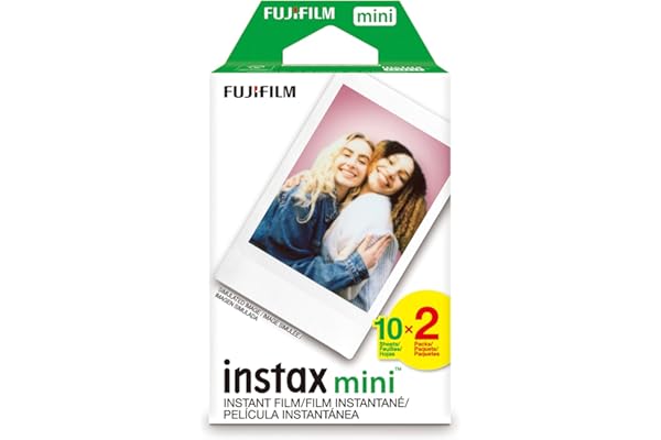 FUJIFILM Instax Mini Instant Film Twin Pack (White), 20 Photos | SEO优化标题