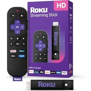Roku Streaming Stick HD — HD Streaming Device for TV with Roku Voice Remote, Free & Live TV | SEO优化标题