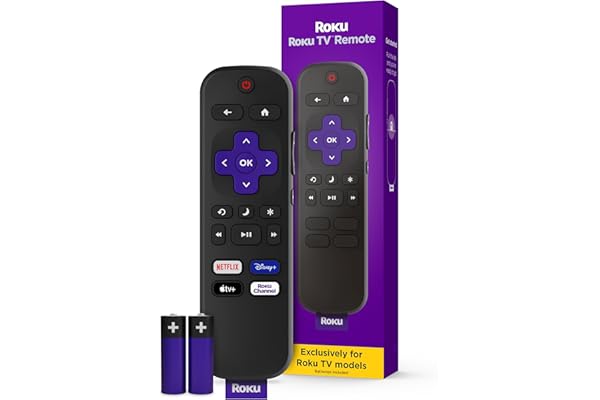 71Wv66Eb6cL._AC_UL600_SR600400_.jpg Roku TV Remote Control (Official Manufacturer Product) - Simple Setup, & Pre-Set App Shortcuts - Replacement Remote Compatibl | SEO优化标题