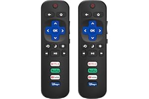 71Z6Vs6hDL._AC_UL300_SR300200_.jpg (Pack of 2) Replacement Remote Control Only for Roku TV, Compatible for TCL Roku/Hisense Roku/Onn Roku/Sharp Roku/Element Rok | SEO优化标题