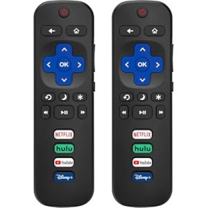 71Z6Vs6hDL._AC_UL600_SR600400_-4.jpg (Pack of 2) Replacement Remote Control Only for Roku TV, Compatible for TCL Roku/Hisense Roku/Onn Roku/Sharp Roku/Element Rok | SEO优化标题