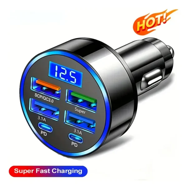 S5adc53984dff42c6b3c2951f5965fed6x-2.webp 6-in-1 Car Charger Dual PD+QC3.0