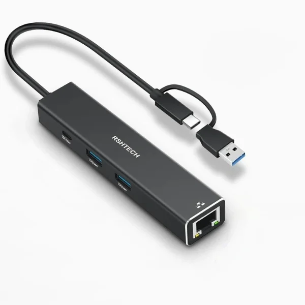 RSHTECH USB-C Hub 10Gbps Ethernet