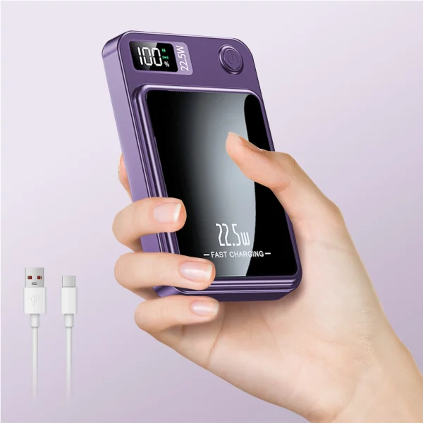 Sc344739a14ce408ea1a88502f4997e77I-2.webp 22.5W Magnetic PowerBank 10000mAh