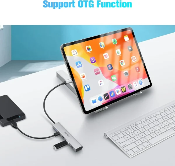 Sc35b85b5be9f446e9a7d04264d6359b81-2.webp RSHTECH 4-Port USB-C Hub