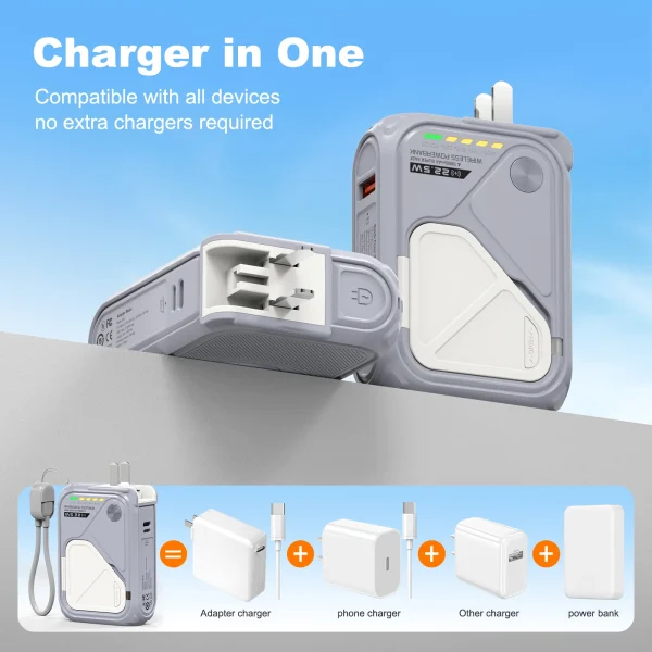 Sd23265917e7041feaeb5e5af0a4acaa9y-2.webp 22.5W MagSafe Wireless Power Bank 10000mAh