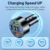 5 in 1 USB Car Charger Dual PD Port Super Fast Charge