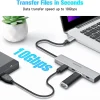 Sdc5e98850d8046f5a10284b1c9e1944dQ-2.webp RSHTECH 4-Port USB-C Hub