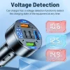 5 in 1 USB Car Charger Dual PD Port Super Fast Charge
