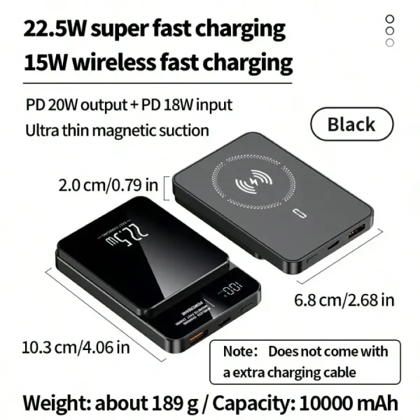 2000mAh USB-C Fast Charger MagSafe